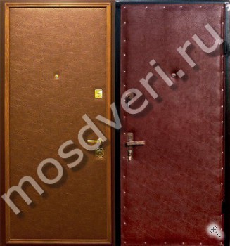 Недорогая дверь с винилискожей - купить от производителя Мосдвери Недорогая дверь с винилискожей